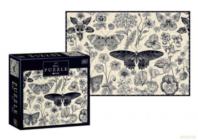 Puzzle 500 el. Flowers 3 [PUZZLE]