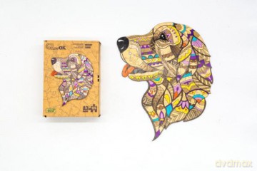 Puzzle drewniane Wierny Sirko PuzA3-03519 [PUZZLE]