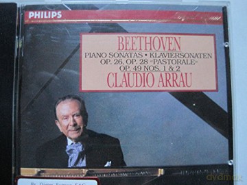 Claudio Arrau: Beet:Klav-Son.Op.26,28,49 [CD]