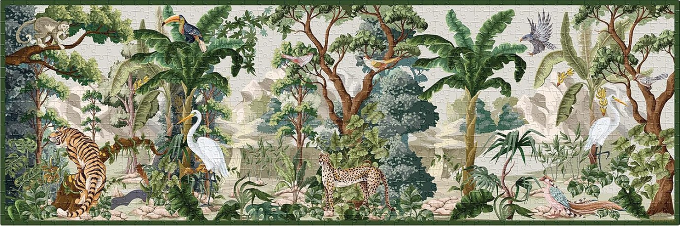Puzzle panoramiczne 1000 el. Secret Garden 1 [PUZZLE]