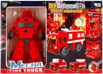 Robot auto do skręcania 4w1 straż 498867 MC [FIGURKA]