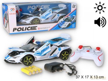 Samochód lamborgini policja zdalnie sterowany G147239 Gazelo