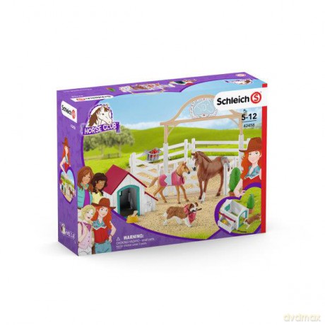 Schleich 42458 Horse Club Goście Hannah [FIGURKA]