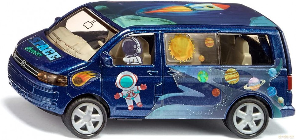 SIKU 6509 Style My Model VW T5 Bus Astronaut + Sticker