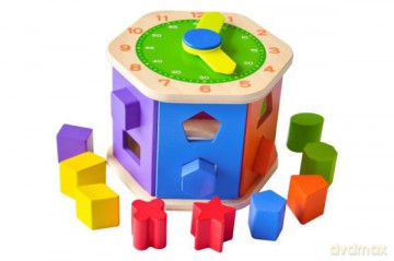 Sorter Zegar drewniany 676475