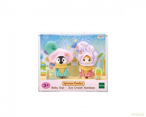 Sylvanian Families Baby duo Lodowe dzieci 2-pack 05685 [FIGURKA]