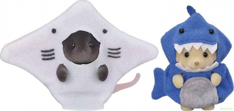 Sylvanian Families Baby duo Podwodni przyjaciele 2-pack 05684 [FIGURKA]