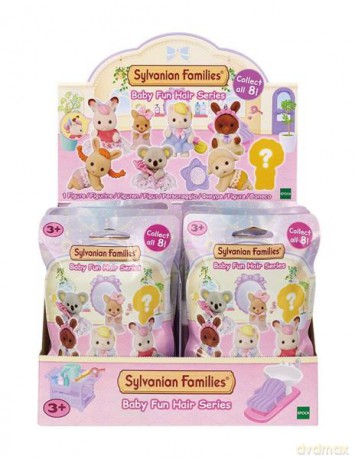 Sylvanian Families Baby Fun Zabawne fryzury saszetka 5657 mix [FIGURKA]