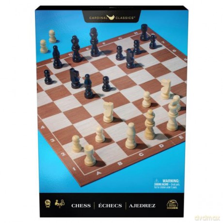 Szachy drewniane 6065339 Spin Master [GRA PLANSZOWA]