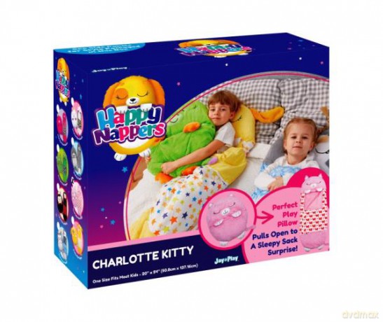 Śpiwór Happy Nappers Różowy Kotek 7179