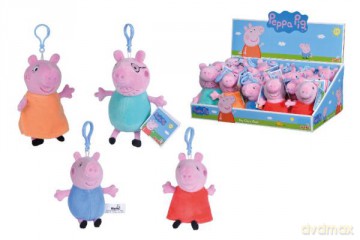 Świnka Peppa Pluszowy brelok SIMBA mix