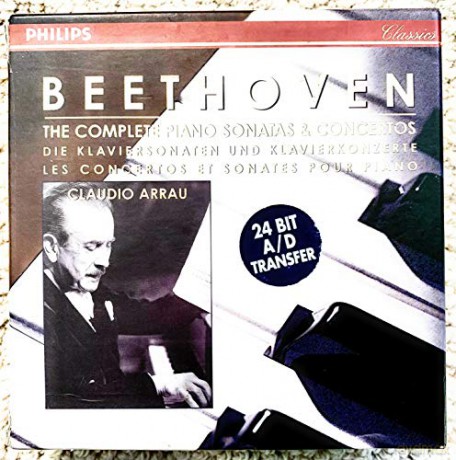 Claudio Arrau: Beethoven Piano Sonatas/Pno.Ctos [14CD]