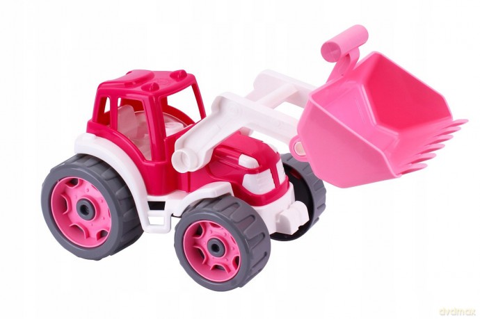 Traktor różowy technoK 8195