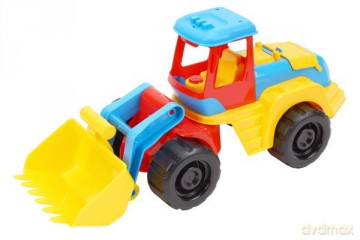 Traktor z ładowarką TechnoK 6894 [KLOCKI]