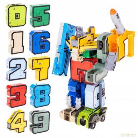 Transformers robot-cyfry QH2110A [FIGURKA]
