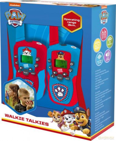 Walkie talkie premium PAW PATROL Psi Patrol PW19915 Kids Euroswan