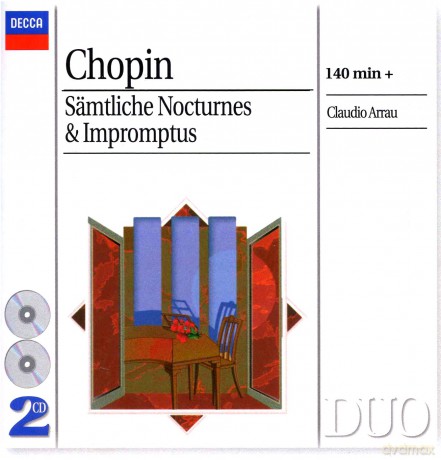 Claudio Arrau: Chopin Nocturnes&Impromptus [2CD]