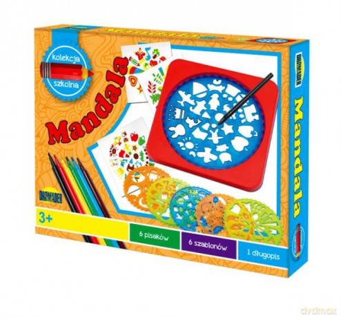 Zestaw kreatywny Mandala do rysowania 130-03033