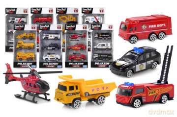 Zestaw pojazdów 3el. Toys for Boys 126543 mix