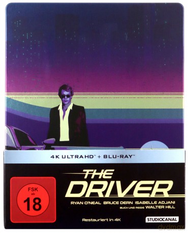 The Driver (Kierowca) (steelbook) [Blu-Ray 4K]+[Blu-Ray]