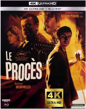 The Trial (Proces) [Blu-Ray 4K]+[Blu-Ray]