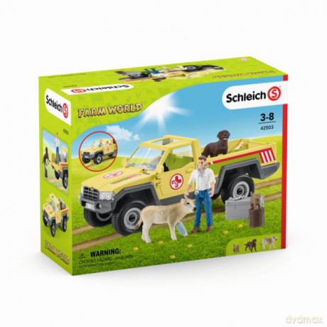 Schleich 42503 Samochód weterynarza na farmie [FIGURKA]