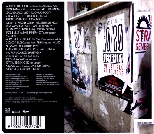 Peja/Slums Attack: Evergreen 20/20 [CD]