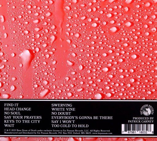Bass Drum Of Death: Say I Won't [CD]