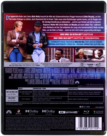 48 Hrs (48 godzin) [Blu-Ray 4K]+[Blu-Ray]