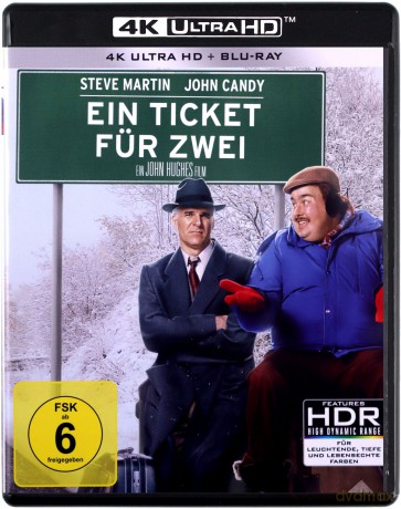 Planes, Trains & Automobiles (Samoloty, pociągi i samochody) [Blu-Ray 4K]+[Blu-Ray]
