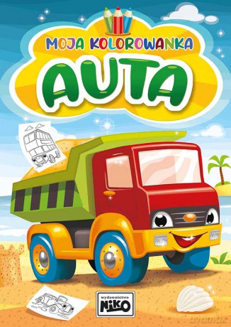 Auta. Moja kolorowanka - Artur Rajch [KSIĄŻKA]