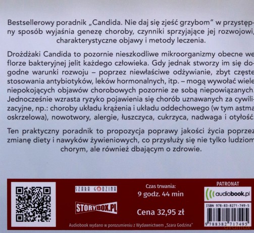 Candida. Nie daj się zjeść grzybom - Andrzej Janus [AUDIOBOOK]