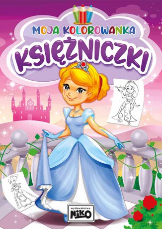 Księżniczki. Moja kolorowanka - Artur Rajch [KSIĄŻKA]