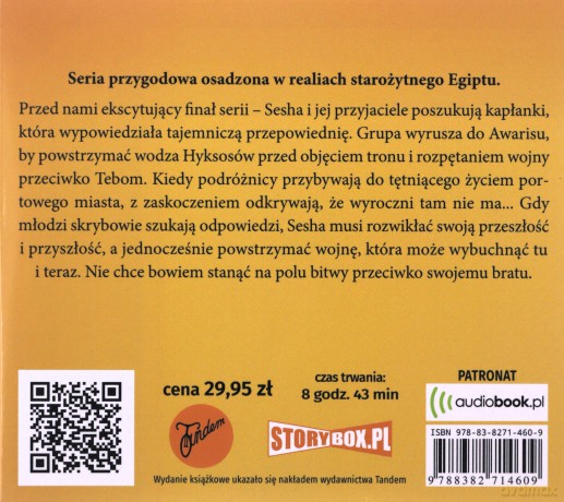 Wyrocznia Awarisu. Tajemnice pustyni (Tom 3) - Alisha Sevigny [AUDIOBOOK]