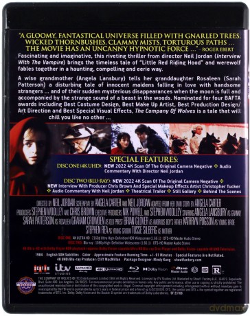The Company of Wolves (Towarzystwo wilków) [Blu-Ray 4K]+[Blu-Ray]
