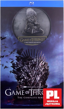Gra o Tron Sezon 1-8 [BOX] [33xBlu-Ray]+[FIGURKA]