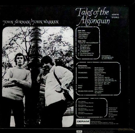 John Surman: Tales Of The Algonquin [Winyl]