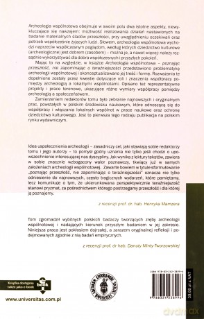 Archeologia wspólnotowa - poznając przeszłość, nie zapominając o teraźniejszości - Kornelia Kajda, Dawid Kobiałka [KSIĄŻKA]