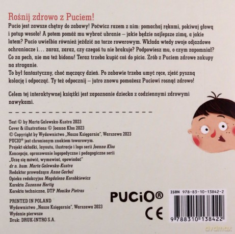 Pucio rośnie zdrowo - Marta Galewska-Kustra [KSIĄŻKA]