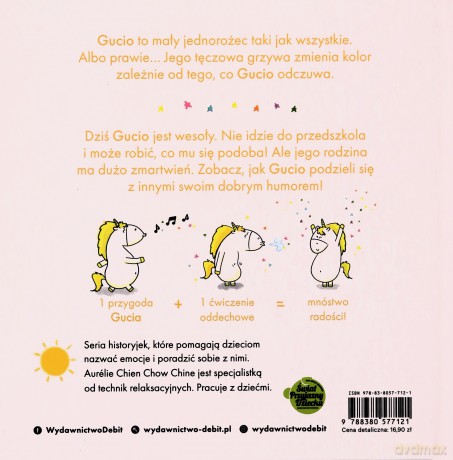 Uczucia Gucia Gucio się cieszy - Aurelie Chien, Chow Chine [KSIĄŻKA]