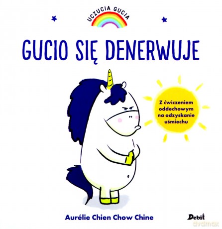 Uczucia Gucia Gucio się denerwuje - Aurelie Chien, Chow Chine [KSIĄŻKA]