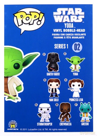 FUNKO Pop! Star Wars: Yoda [FIGURKA]