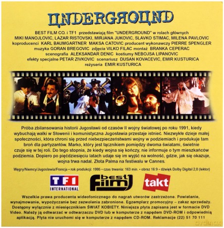 Underground (1995) [DVD]