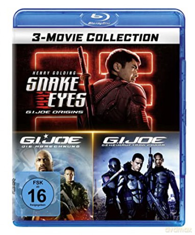 G.I. Joe: The Rise of Cobra / G.I. Joe: Retaliation / Snake Eyes: G.I. Joe Origins (G.I. Joe: Czas Kobry / G.I. Joe: Odwet / Snake Eyes: Geneza G.I. Joe) [Blu-Ray]
