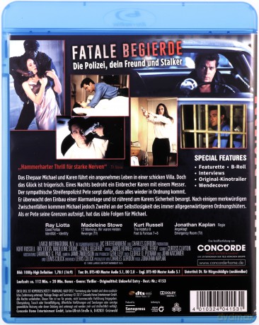 Unlawful Entry (Obsesja namiętności) [Blu-Ray]