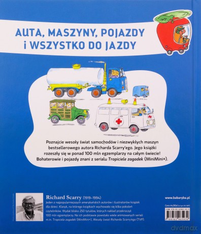Auta, maszyny, pojazdy i wszystko do jazdy - Richard Scarry [KSIĄŻKA]