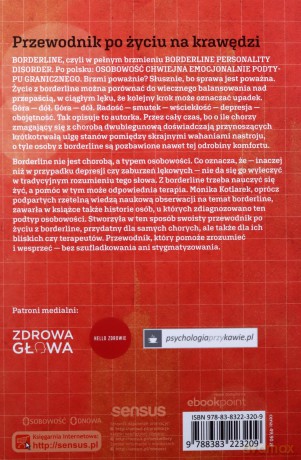 Borderline, czyli jedną nogą nad przepaścią - Monika Kotlarek [KSIĄŻKA]