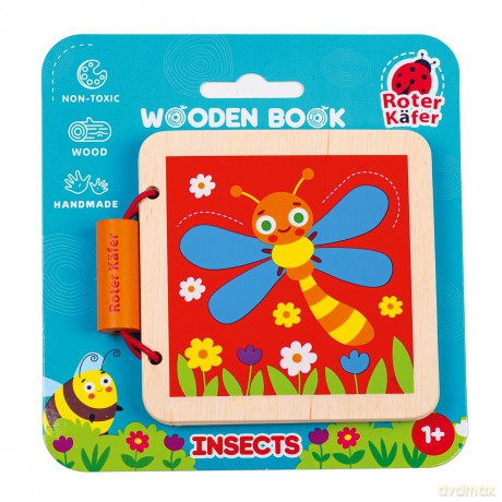 Drewniana książeczka Owady RW3033