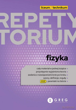 Fizyka. Repetytorium liceum/technikum 2023 [KSIĄŻKA]