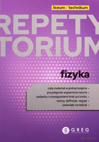 Fizyka. Repetytorium liceum/technikum 2023 [KSIĄŻKA]